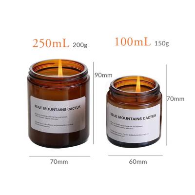 China Toughness Durable Using Low Price Round Empty Luxury Empty Clear Glass Candle Jar for sale