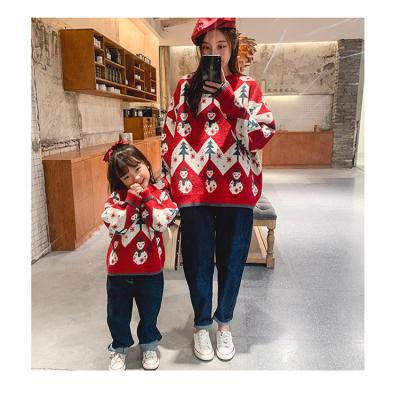 China Custom Made Ugly Child Apparel Parent Kids Family Adult Christmas Sweater for sale