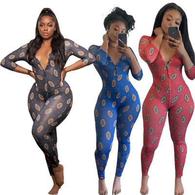 China Captain's Calls Lucky Sexy Fashion Bodycon Women's Ladies QUICK DRY One Piece Overalls for sale