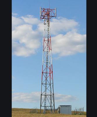 China Triangular wireless signal transmission network base station transmission steel tower for sale