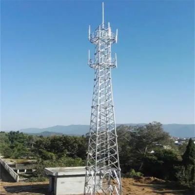 China Support antennas 3 Legged Communication Tower Triangular Microwave Transmission Tower Telecom Tower Telecommunication Tower for sale