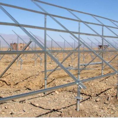 China CE High Strength Solar Panel Support Adjustable Steel Bracket Galvanized Solar Panel Support for sale