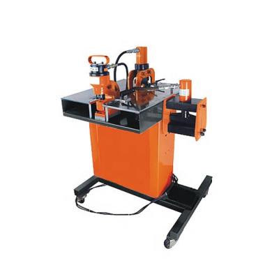 China 3 in 1 Hydraulic Busbar Tools HB-150W Copper Busbar Folding Cutting Punching Machine 900*660*1220mm for sale