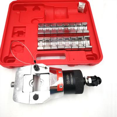 China Crimper Hydraulic Head Crimping Tool for Cable Hook CO-500H 180 Degree Rotatable Head Output 20T Hydraulic Crimper Head for sale