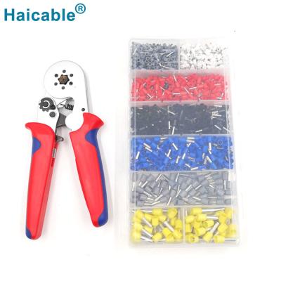 China Car Accessory or Hardware Cord End Socket Crimping Tools KIT-1200E Terminal Crimp Tool Pliers Kit Set for sale