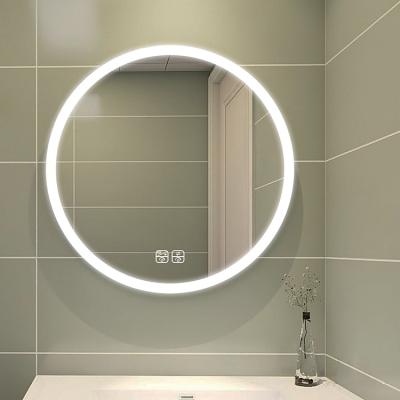 China Luminous Smart Home Touch Switch Sensor Led Wall Mirror Bathroom for sale