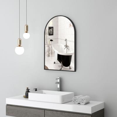 China Nordic Wall Mounted Porch Toilet Vanity Makeup Wall Art Hanging Decorative Magnifying Mirror for sale