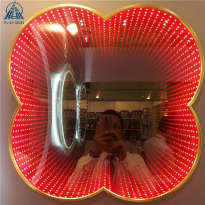 China Bright 3D led neon light shape noen sign infinity mirror effect with multi-layer mirror for sale