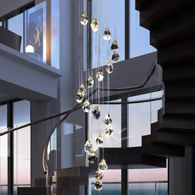 China Modern Pendant Lights Modern Design Room Decoration Crystal Chandeliers Ceiling Luxury for sale