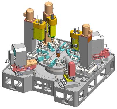 China Lathe Factory Turntable Continuous Vertical Type And Horizontal Turntable Multi-axis Combination Machine for sale