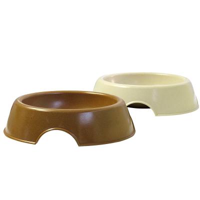 China Fashion Dog Bowl 950ml Pet Basin Eco Friendly Stocked Bamboo Fiber Cat Bowl for sale