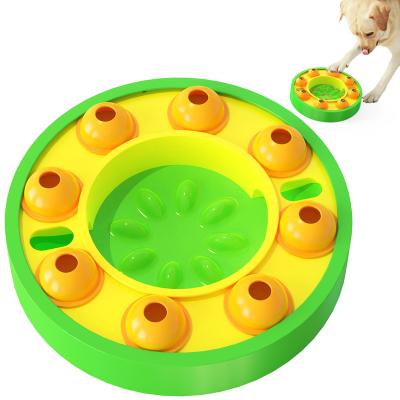 China Stocked Toy Leaking Food Dog Slow Training Feeder Colorful Success Pet Dispenser Interactive Feeder for sale