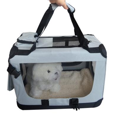 China Newcomer Customized Viable Dog Carrier Bag Foldable Multifunctional Waterproof Soft Breathable Pet Carrier for sale