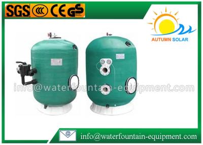 China Deep Bed Swimming Pool Filter Fiberglass Wound Tank Industrial Use 6 Way Valve for sale