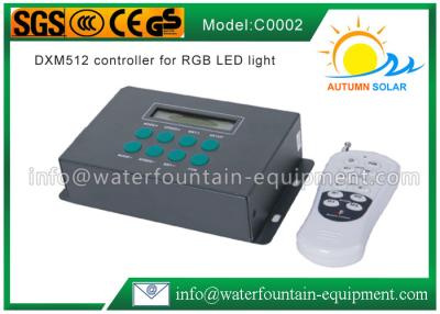 China CE profesional/RoHs de Chaging del color del regulador DMX512 de la luz de la piscina del RGB en venta