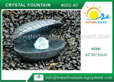 China Shell Shape Outdoor Garden Water Fountains ,  Durable Granite Water Fountain for sale