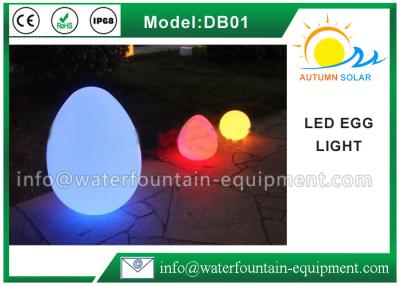 Chine La piscine sous-marine imperméable de forme d'oeufs allume la décoration de jardin de lampe de chevet de LED à vendre