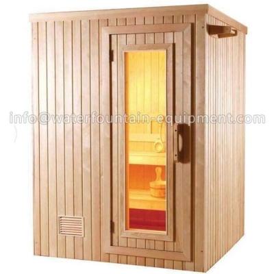 Cina Legno durevole di White Pine dell'attrezzatura asciutta del bagno turco di 4 persone con gli accessori di sauna in vendita