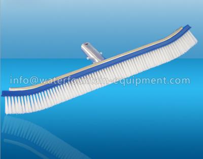 China Extra Longers Swimming Pool Accessories Brush With Aluminum Handle Durable for sale