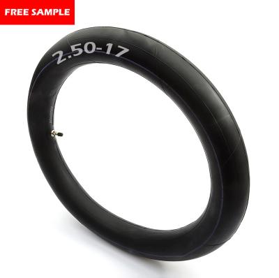 China 250-17 Butyl Motorcycle 2.50-17 Inner Tube For Motorcycle for sale