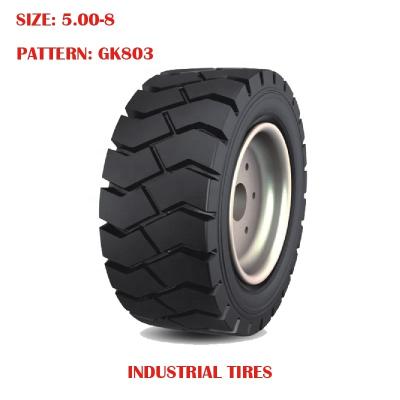 China 5.00-8 tire for forklift/pneumatic forklift tire 5.00-8 for sale