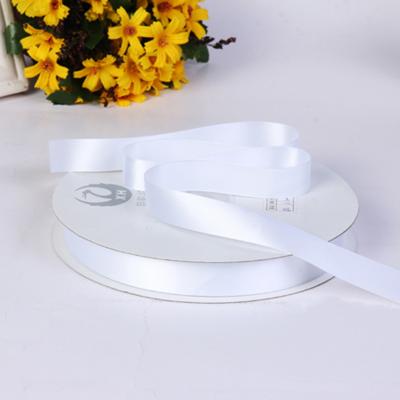 China Wholesale Viable Simple Solid Color Face Satin Ribbon for sale