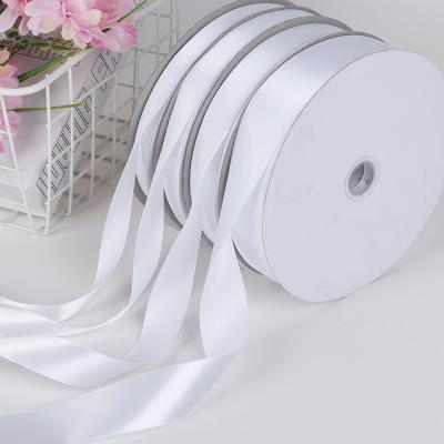 China Wholesale Viable 100% Polyester 1 cm/3/8 inch Double Face Satin Ribbon, Double Side Satin Ribbon for sale