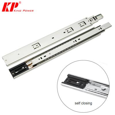 China Contemporary Medium Duty 46kg Drawer Slide Bearing Heavy Duty Concealed Locking for sale