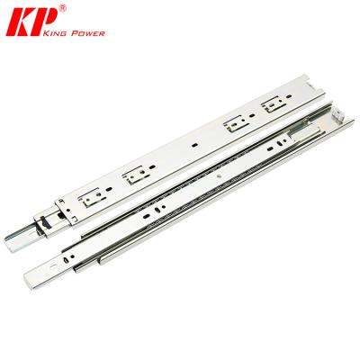 China 1045-02 Contemporary High Quality End Telescopic 3 Fold 46kg Medium Duty Drawer Slide for sale