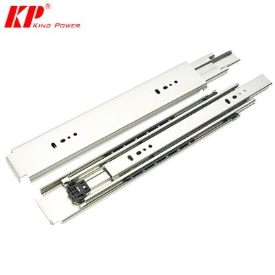 China 225kg high quality 1076-05 Foshan contemporary heavy duty three-section telescopic cabinet drawer slide for sale