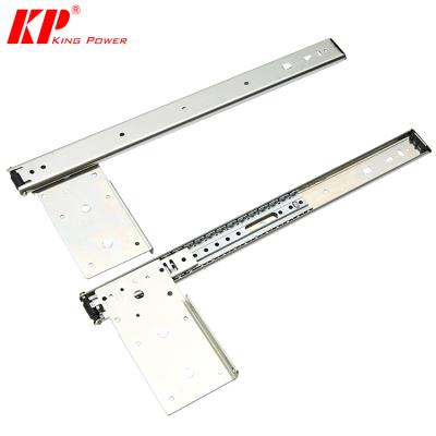 China New Style Full Extension Furniture Contemporary Hydraulic Cabinet Ball Bearing Steel Flipper Door Slide 1035-08C for sale