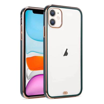 China Shockproof Case For iPhone 11 Pro Case Luxury Clear TPU Mobile Back Cover For iPhone11 Pro iPhone 11 Max Bumper Coque Fundas Shockproof for sale