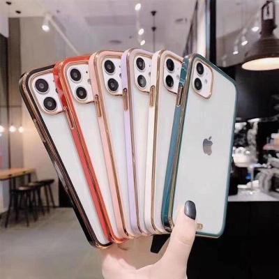 China Luxury Stylish Soft TPU Phone Case Back Cover Shockproof Fashionable Style Straight Strap Hole Full Cover For Apple iPhone Cases for sale