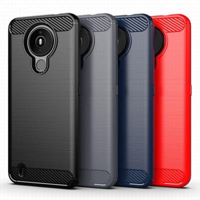 China Anti-drop Silicone Shockproof Silicone Fiber TPU Mobile Case For Nokia 1.4 5.4 3.4 2.4 8.3 1.3 5.3 2.3 X71 9 PureView 8 8.1 7 7.1 6.1 more for sale