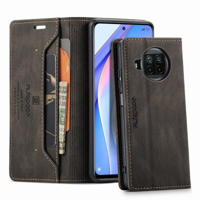 China Business/Vintage For Xiaomi MI 10t Pro Case Mi10t Lite Wallet Case Xiaomi MI 10t Pro Magnetic Leather Note 8 Cell Phone Book Cases for sale