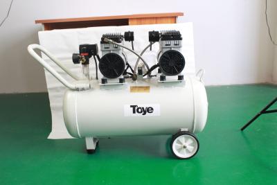 China 3 Dental Chair Silent Oilless Air Compressor Avoaid Cross-infection Longest Life for sale