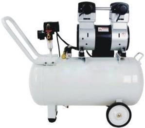 Cina micro Oilless aria bassa silenziosa di verde di vibrazione del compressore d'aria di 1.8HP 50L in vendita