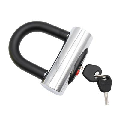 China BOLIFU Mini Anti-theft Waterproof Lock Anti Theft Lock Motorcycle Bike U Cut Lock With Keys Solid Lock for sale