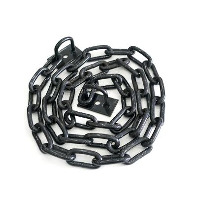 China BOLIFU Park Alloy Steel Factory Custom Guardrail Chain Amazon Top Round Link Chains For Guardrail Bollard Post Use for sale