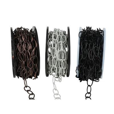 China Widely Used BOLIFU Amazon Top Decorative Chain Made Of Carbon Steel Factory OEM Oval Chain for sale