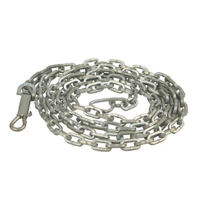 China BOLIFU Amazon Lights Top Steel Pet Chain Metal Pet Chain Training Silver Dog Chain for sale