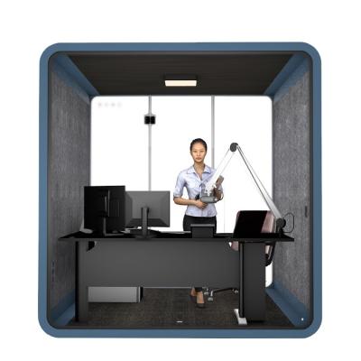 China Soundproof Booth Home Voice Isolation Studio Recording Phone Booths for sale