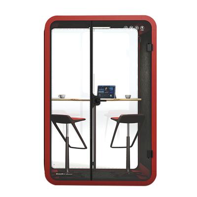 China Indoor Cheap Soundproof Booth Office Factory Price Use Soundproof Telephone Booth for sale