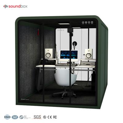 China Home Room Soundproof Booth Privacy Personal Computer Booth for sale