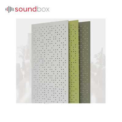 China Good sound absorption effect; Greatly Improve Perforated Ceiling Wall Damper 8mm Acoustic Panel Eco-friendly And Fireproof Reverberation Time for sale