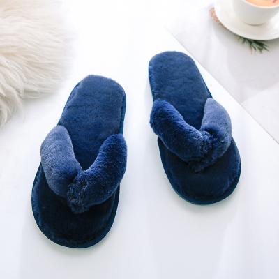 China New Fashion Trend Fashion Autumn Winter Fur Slipper Plus Size Faux Fur Slides Sandal Fashion Warm Woolen Home Slippers for sale