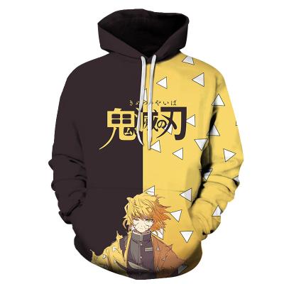 China 2021 new Anti-wrinkle anime hot-selling 3D customizable hoodie printing a variety of patterns cropped tops custom hoodies for sale