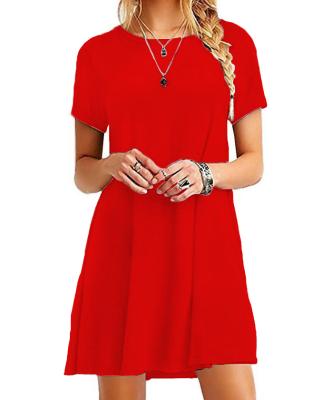 China Latest fashion breathable plus size dress with big promotion for sale