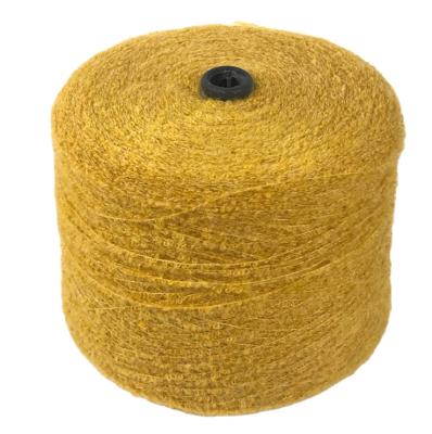 China Best selling anti-static 14nm / 1 high elastic mohair like yarn 77% 3% acrylic nylon 20% spandex for sale