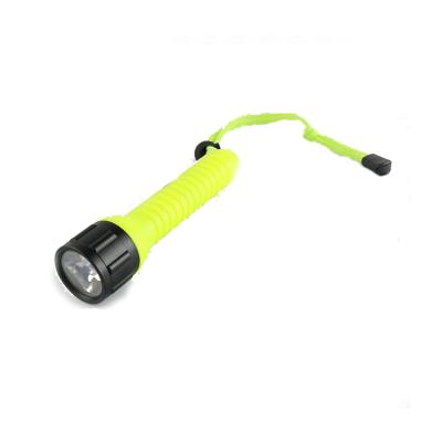 China ABS Material Tactical Mid-body Chip XPE Switch LED Torch Dive Rotatable Dive Light For Camping Diving Use for sale